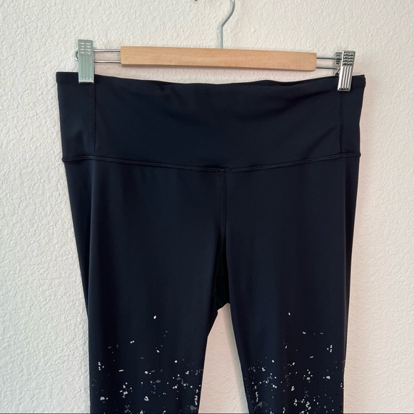 Lululemon Speed Wunder Tight 28" *Speckle Shine Black / Deep Coal / Silver 10 - Picture 3 of 11
